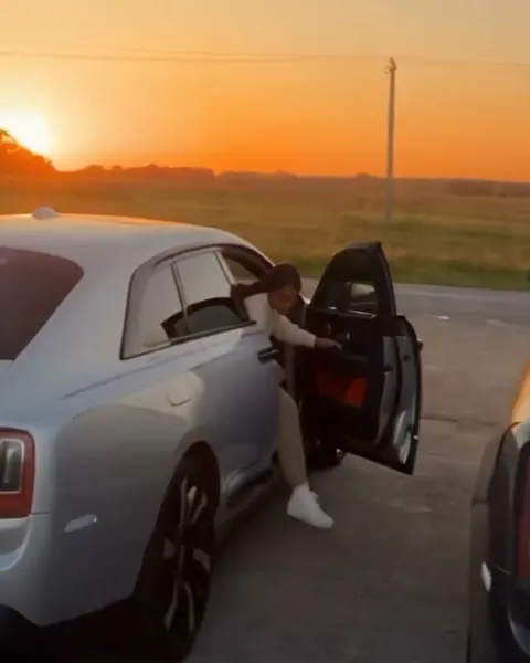 Car exit in the example
